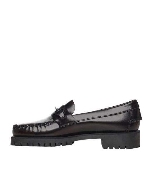 Sebago Black Ring Detail Loafers