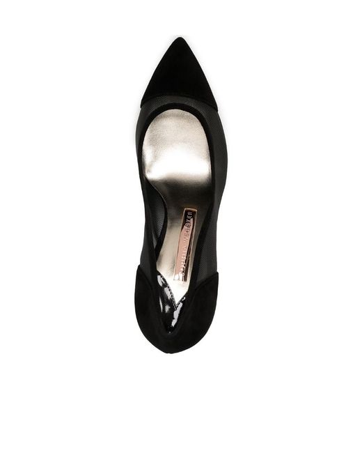 Sophia Webster Black Cusp High-Heeled Shoes