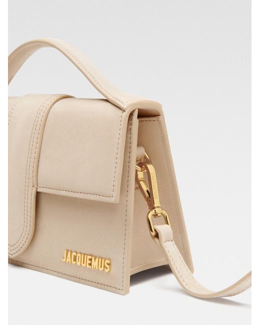Jacquemus Natural The Large Bambino Crossbody Flap Bag