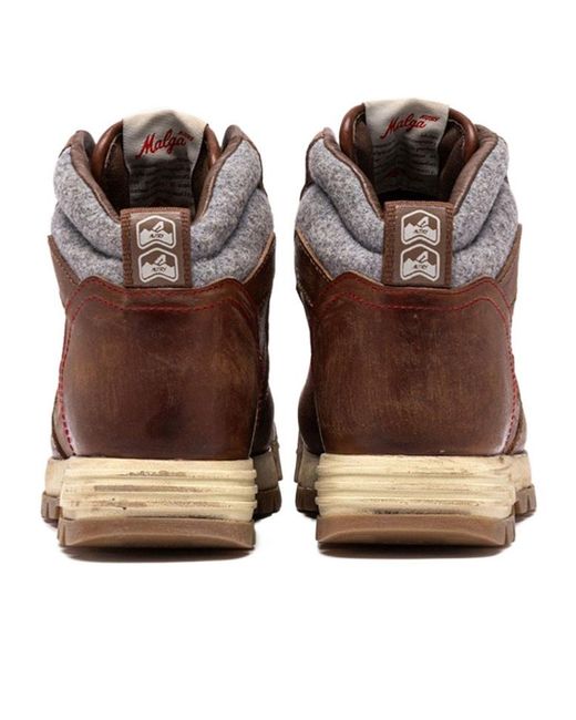 Autry Brown Malga Lace-Up Boots