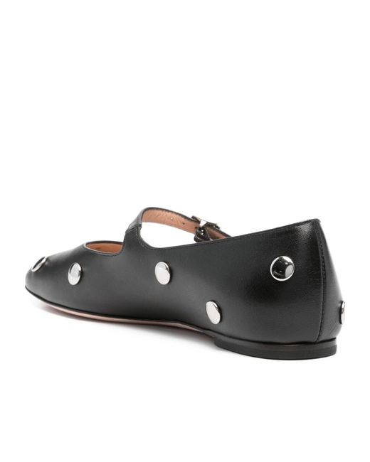 Bally Multicolor Studded Ballet Flats