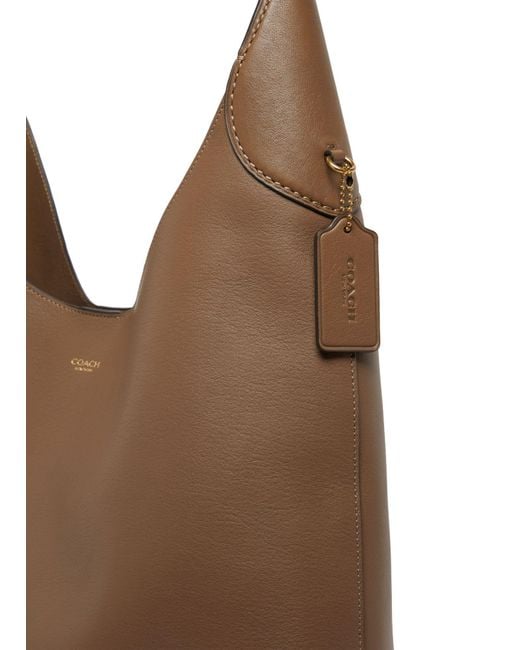 COACH Brown Brooklyn 39 Shoulder Bag
