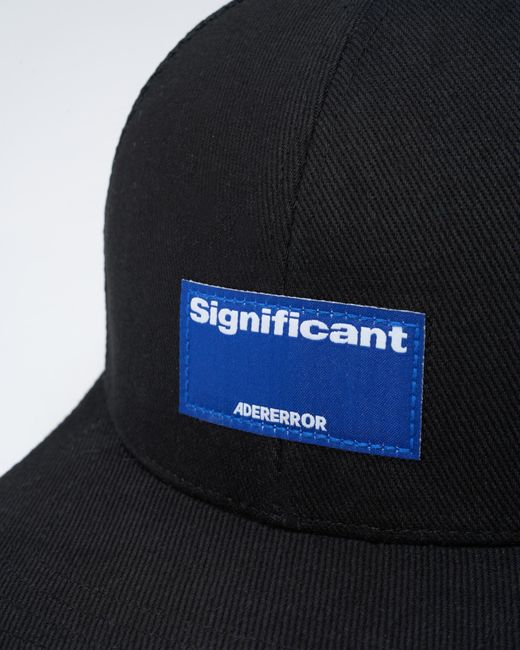 Adererror Blue Patterned Hat for men
