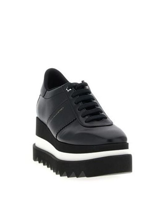 Stella McCartney Black Sneak-Elyse Platform Trainers