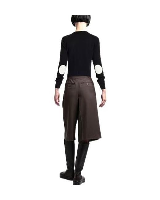 MAX&Co. Black Polka Dot Knit Sweater