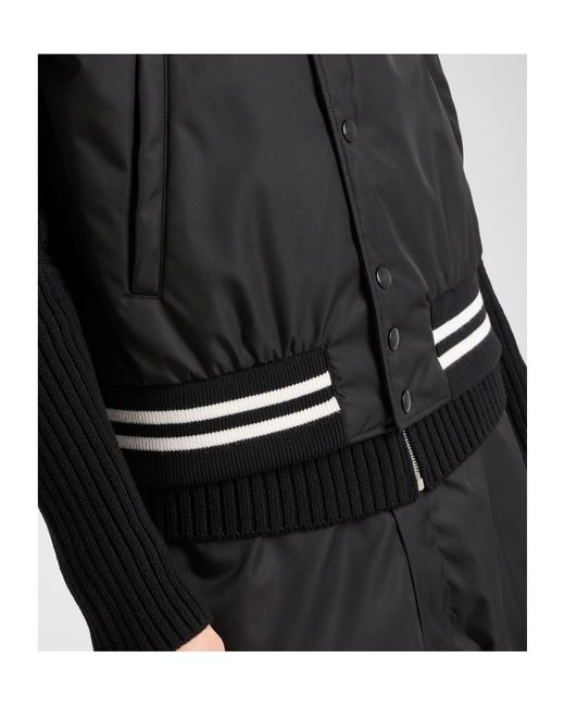 Prada Black Re-Nylon Vest for men