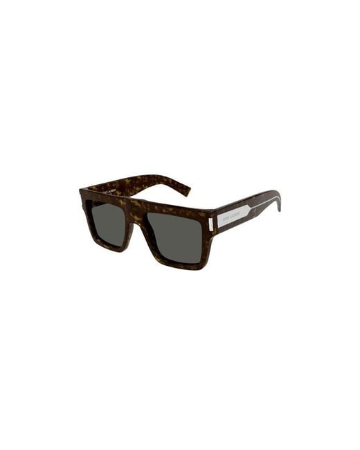Saint Laurent Black Eyewear Square Frame Sunglasses for men