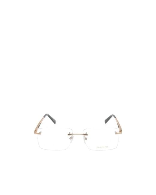 Chopard Natural Eyewear Rectangular Frame Glasses for men