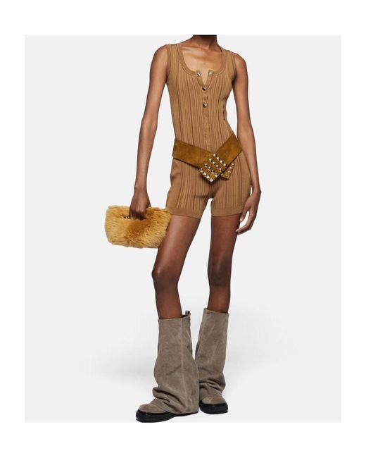 The Attico Brown Overall