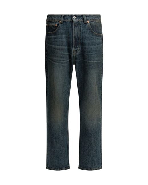 Our Legacy Gray Third Cut Straight Jeans for men