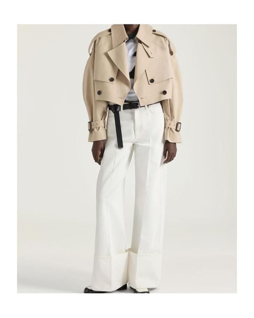 Givenchy Natural Short Trench Coat