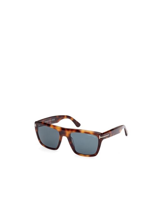 Tom Ford Blue Rectangular Sunglasses for men