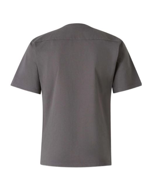 Jil Sander Gray Panelled T-Shirt for men