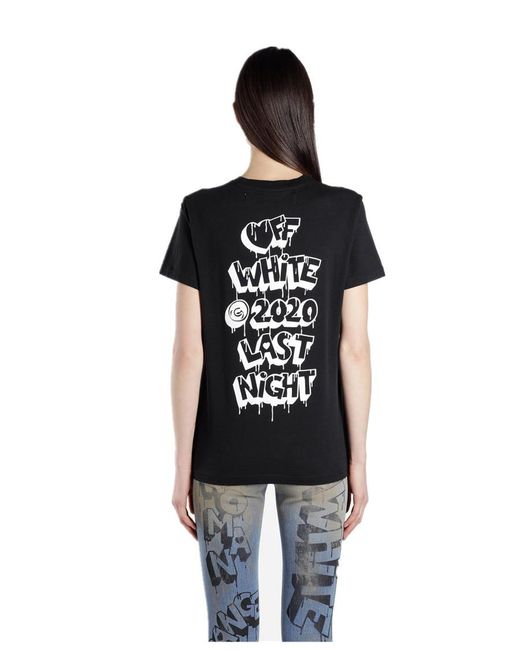 Off-White c/o Virgil Abloh Black Logo Printed T-Shirt