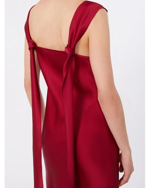 Max Mara Red Sleeveless Dress