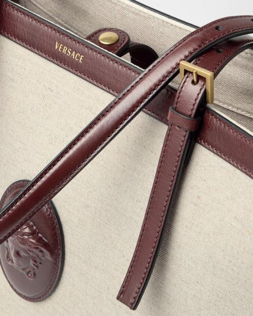 Versace Natural Rivière Large Tote Bag