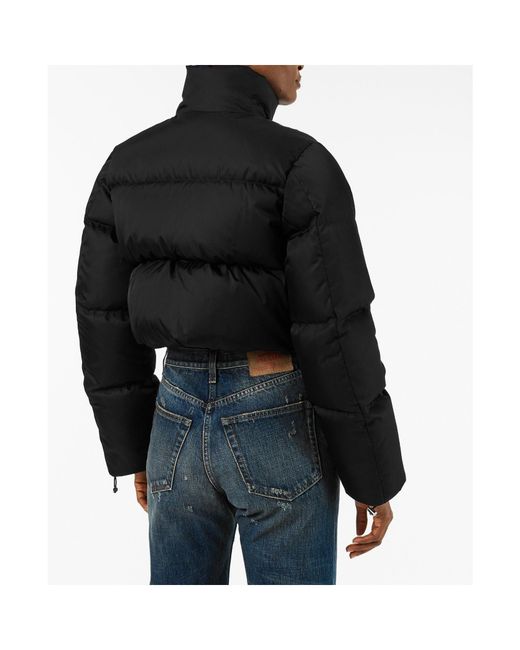 Prada Black Casual Puff Down Jacket