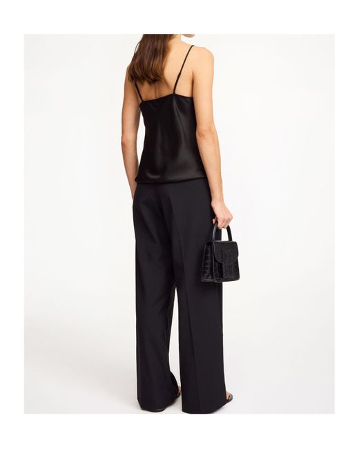 By Malene Birger Black Cymbaria High Waist Trousers