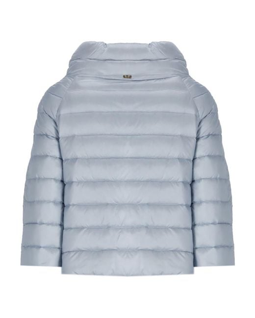 Herno Blue Sofia Quilted Jacket