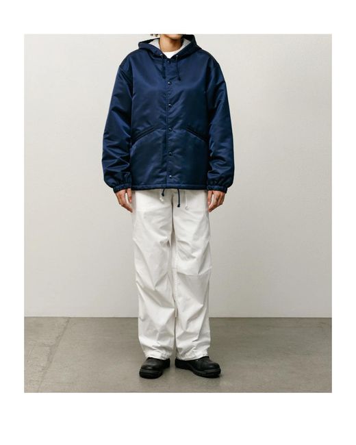 Stussy Blue Long-Sleeved Casual Jacket for men