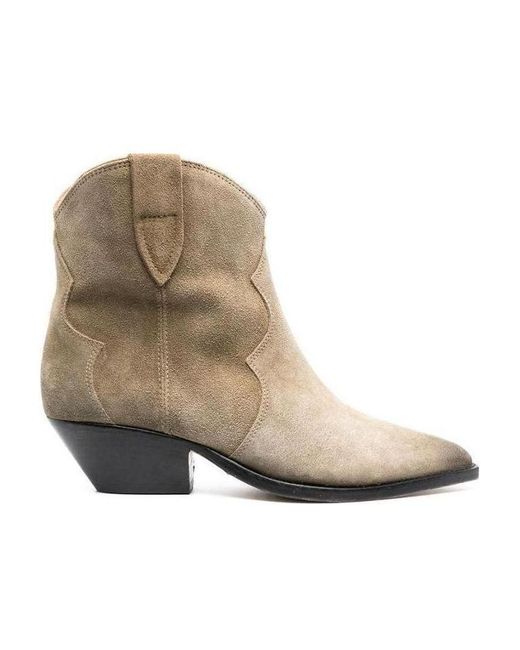 Isabel Marant Natural Ankle Boots