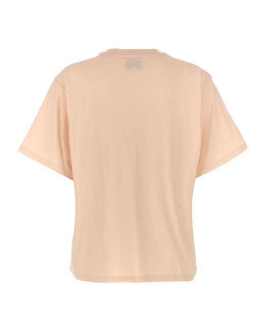 Loulou de Saison Natural Telanto Organic Cotton T-Shirt