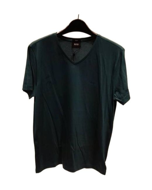 BOSS Men's Black Short-Sleeved T-Shirt