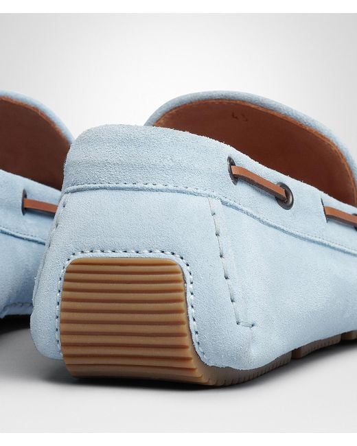 Bottega Veneta White Ciel Intrecciato Loafers for men