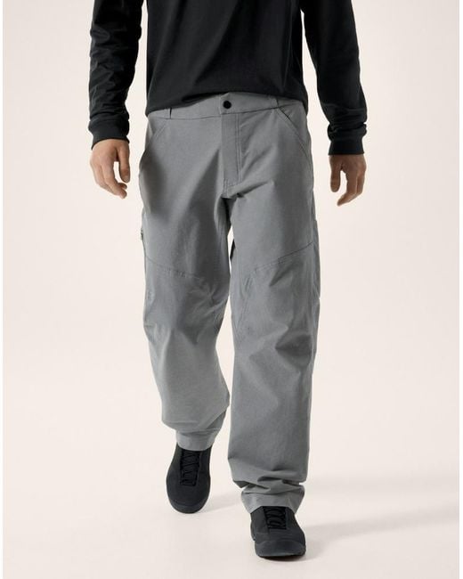 Arc'teryx Gray Cronin Cotton Pant for men