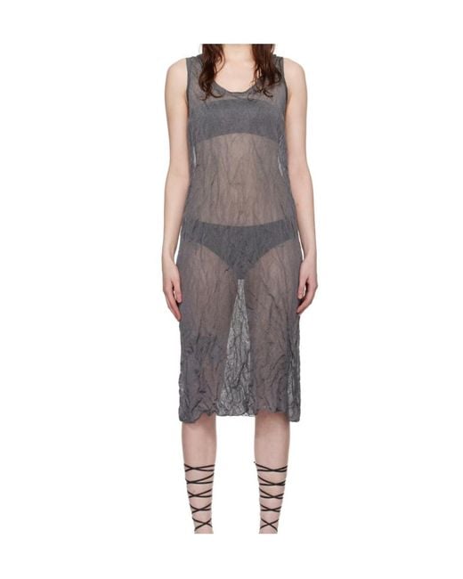 Filippa K Gray Pleated Dress