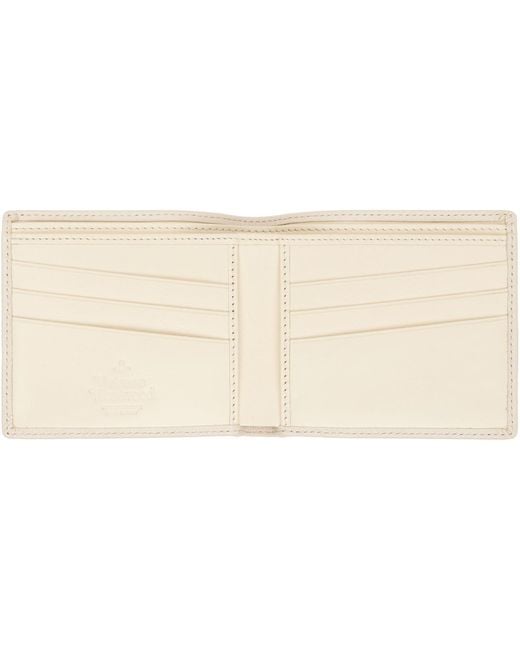 Vivienne Westwood Natural Bifold Wallet for men