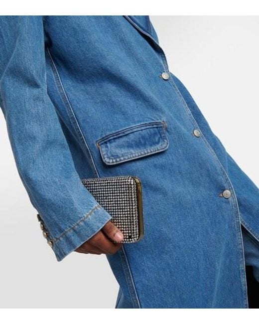Magda Butrym Blue Denim Coat