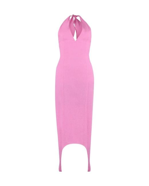 Patou Pink Backless Dress