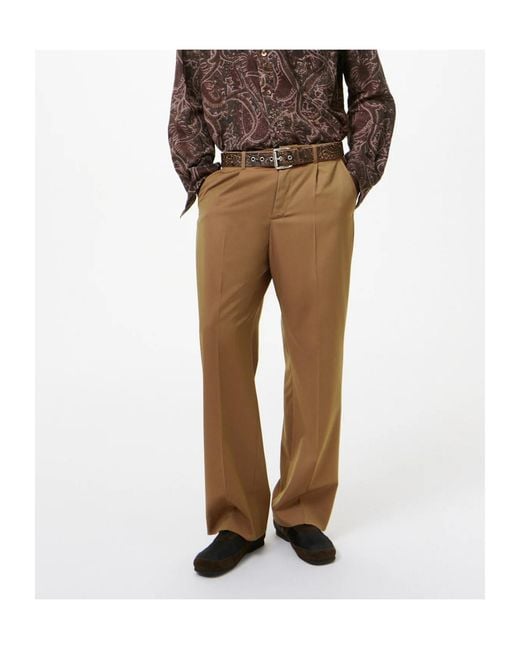 Our Legacy Brown Borrowed Tailored Chino Pants for men