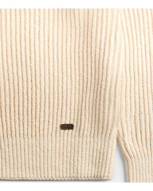 Tod's Natural Polo Shirt Collar Jumper for men