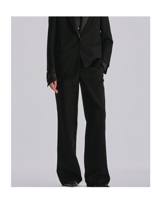 The Row Blue Lind Pant