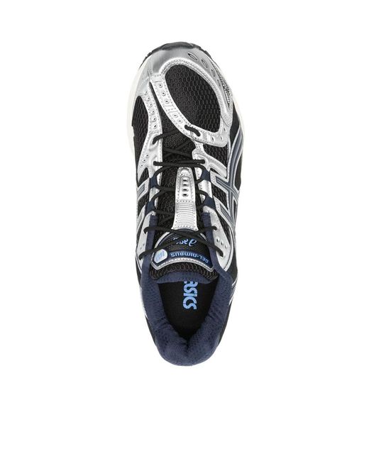 Asics Blue Gel Nimbus 10.1 Lace-Up Sneakers for men