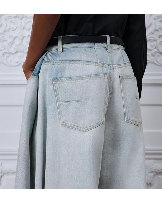Dior Gray Loose-Fit Jeans