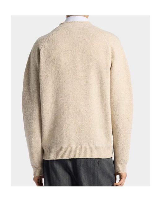 DSquared² Natural Logo-Patch Cardigan for men