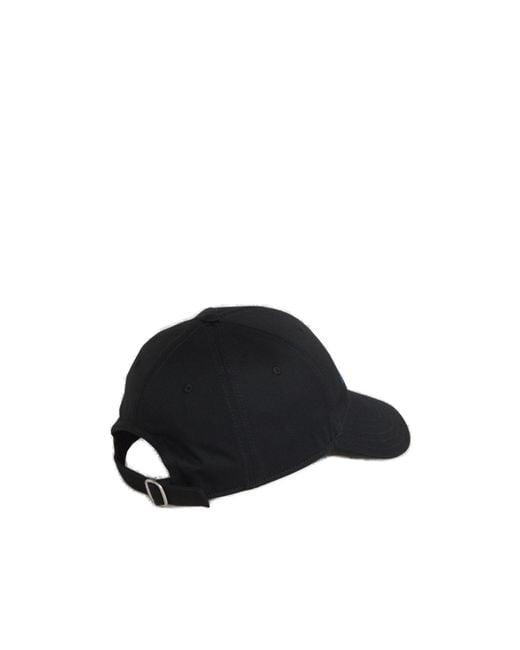 Off-White c/o Virgil Abloh Black Logo Printed Baseball Cap for men