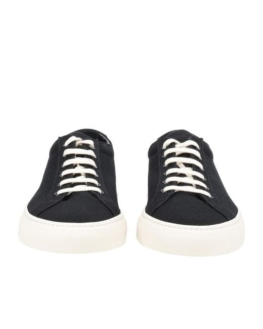 Common Projects Blue Achilles Nubuck Lace-Up Sneakers for men