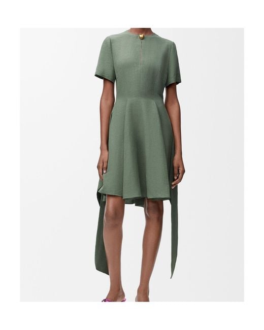 Loewe Green Pebble Dress
