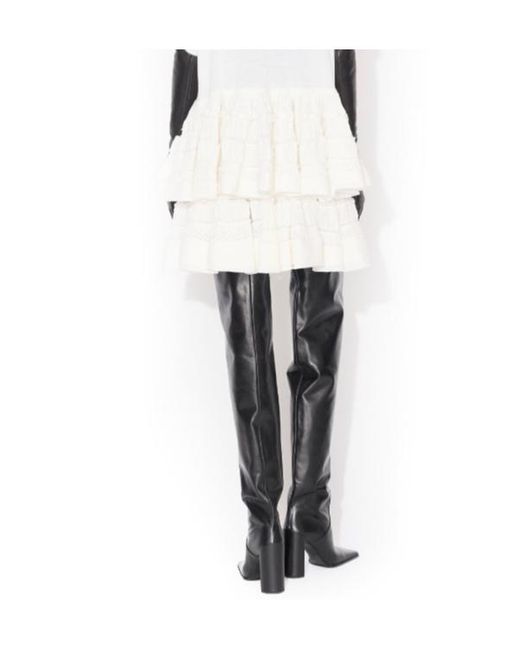 Alaïa White Alaïa Crinoline Skirt
