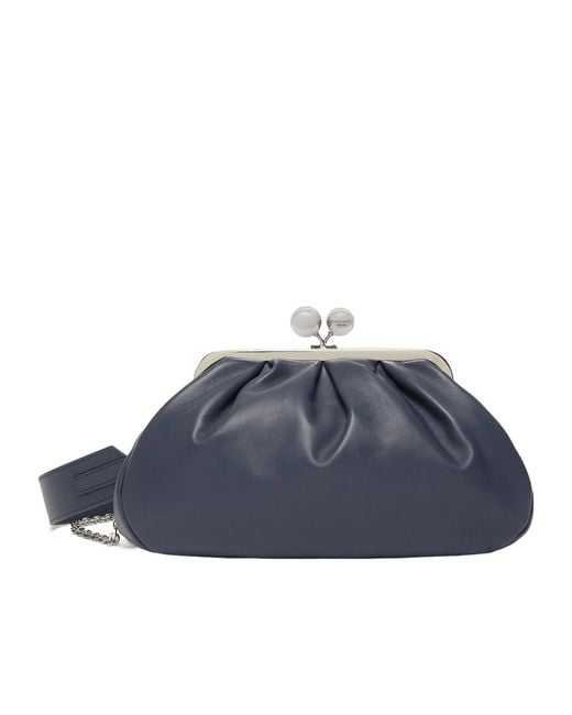 Weekend by Maxmara Blue Medium-Sized Pasticcino Shoulder Bag