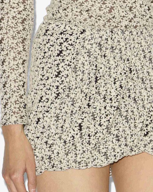 Isabel Marant Metallic Stacya Skirt