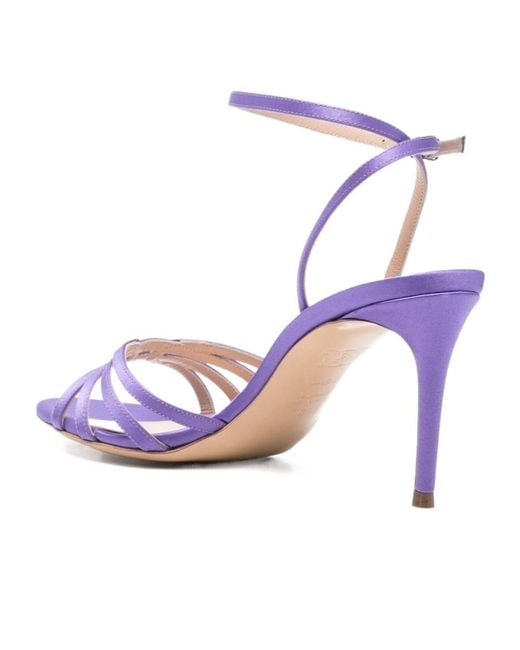 Casadei Pink Julia Strappy Sandals