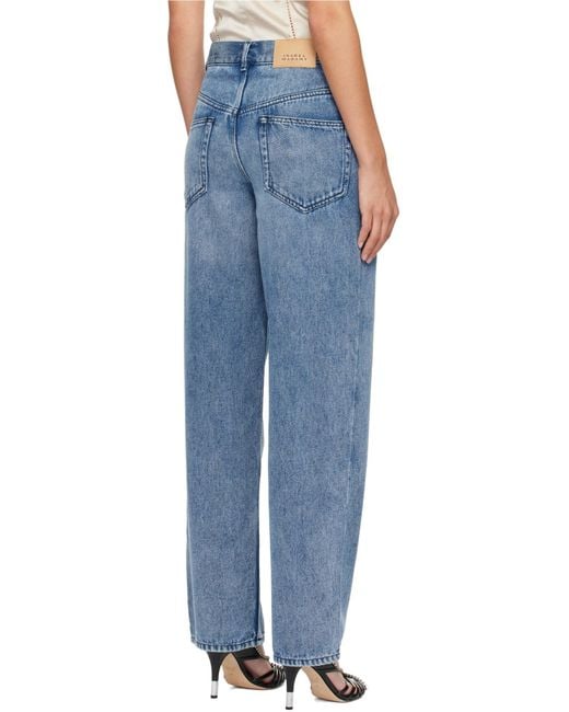 Isabel Marant Blue Jenny Jeans