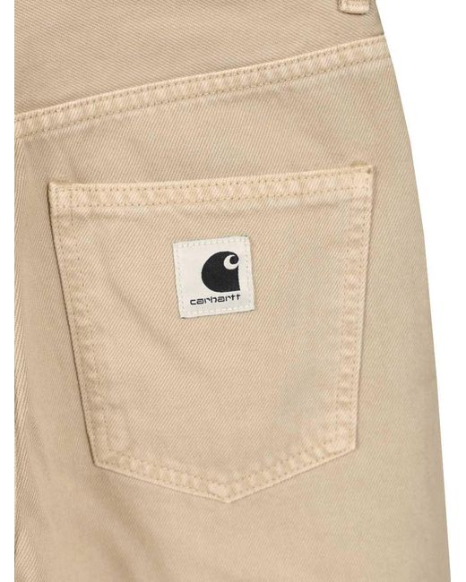 Carhartt Natural W Jane Wide-Leg Jeans