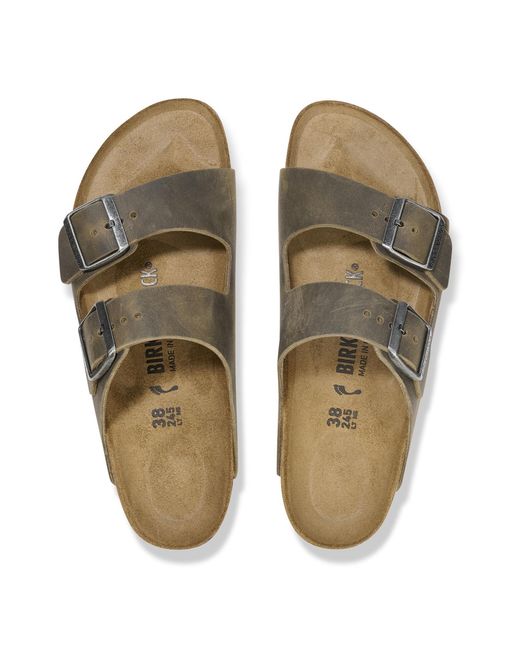 Birkenstock Brown Arizona Buckle Sandals
