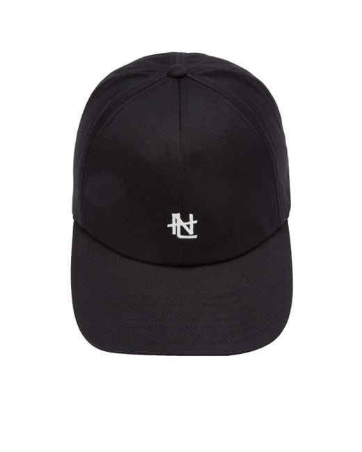 Nanamica Black Logo-Embroidered Cap